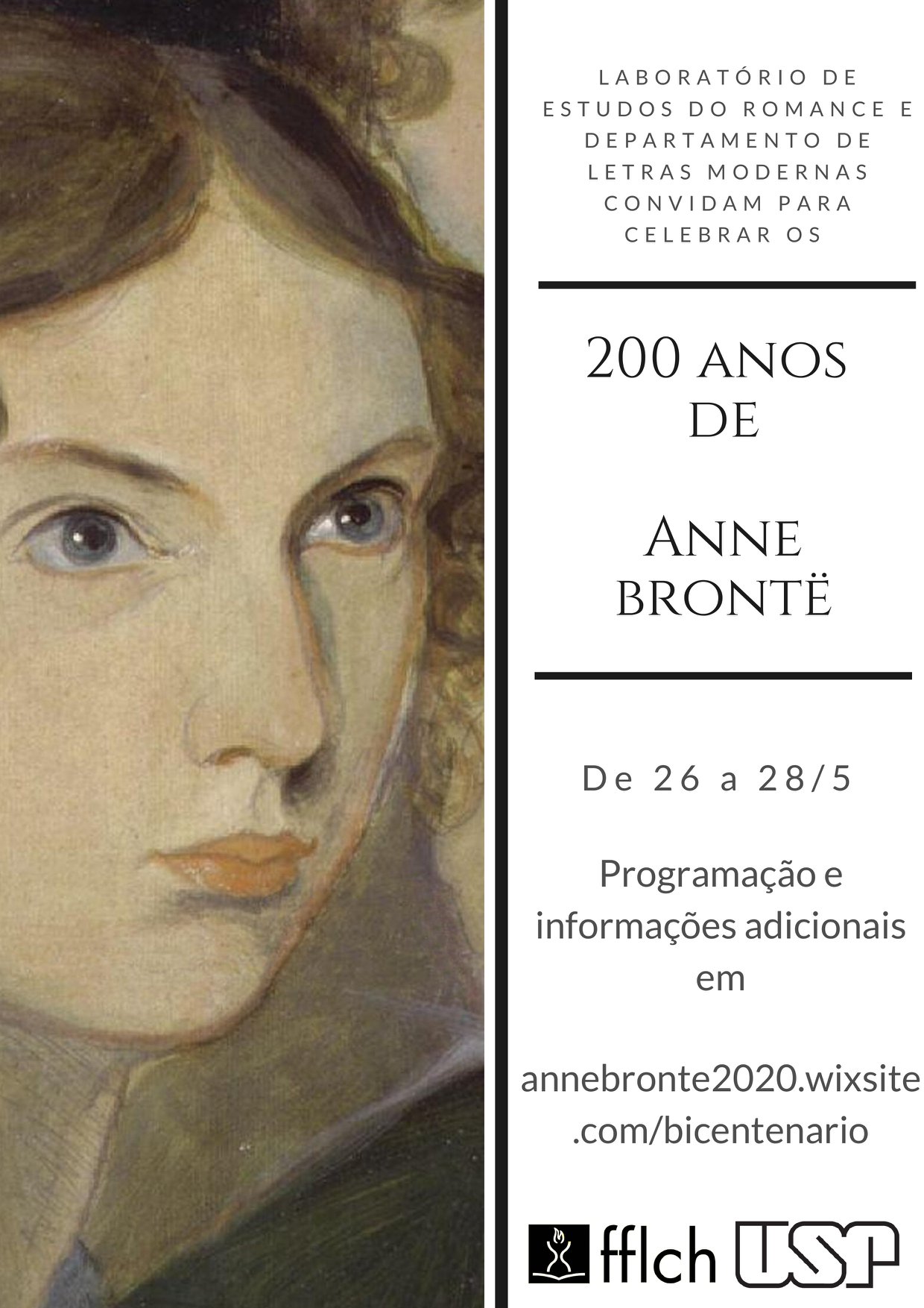 cartaz do bicentenário de anne bronte